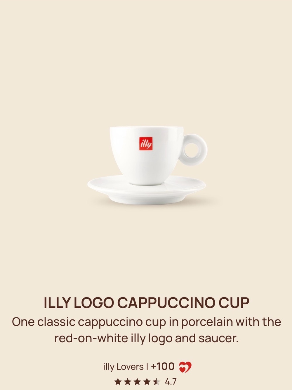 ILLY Classic White Porcelain Espresso and Cappuccino Cups Bundle - Picture 7 of 8